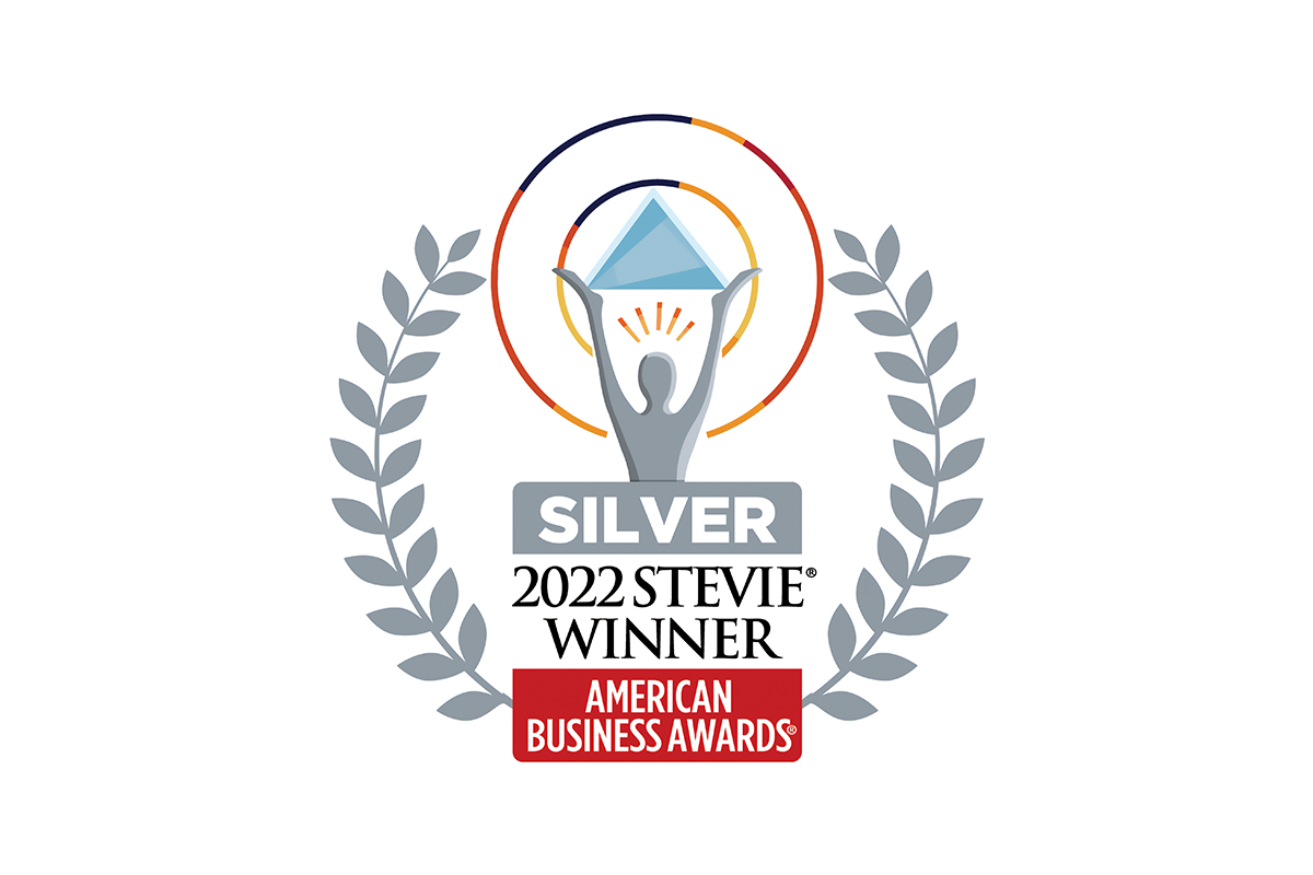 2022 Stevie awards silver winner